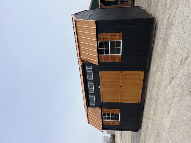 Side Lofted Barn - 12x20