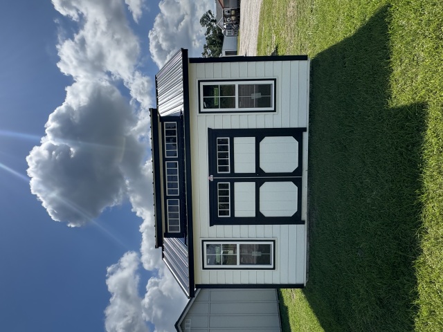 Side Lofted Utility - 12x16