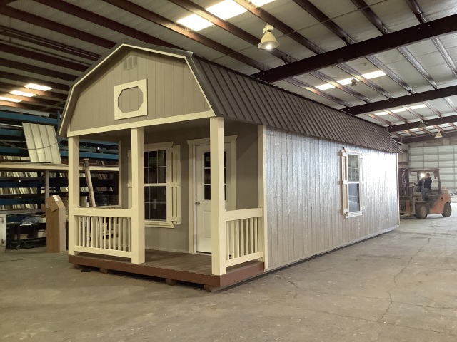 Platinum Lofted Barn Cabin - 12x32