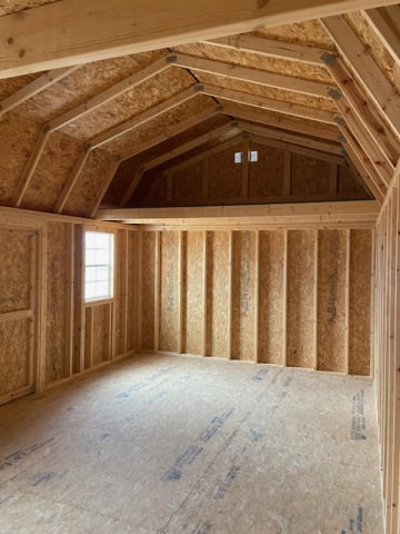 Side Lofted Barn - 12x20