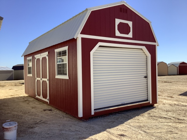 Side Lofted Barn - 12x24