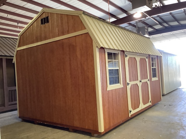 Side Lofted Barn - 12x16