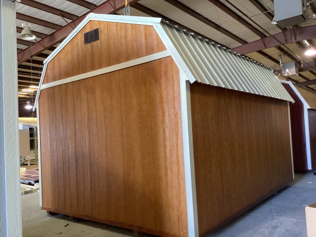 Side Lofted Barn - 12x16