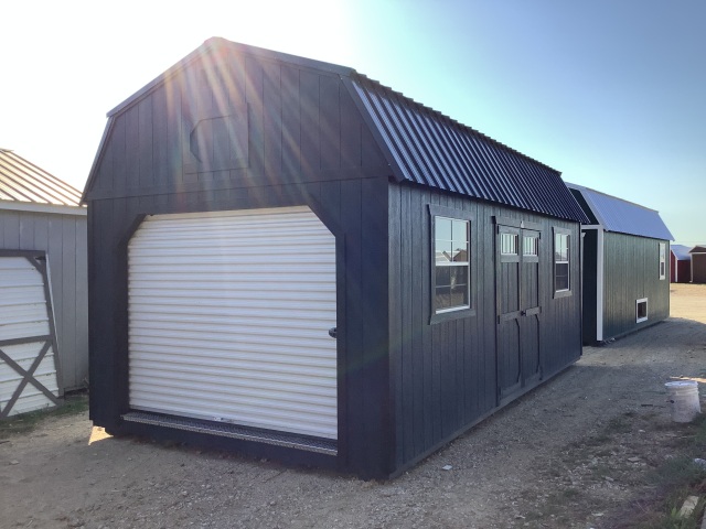 Side Lofted Barn - 12x24