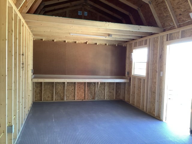 Side Lofted Barn - 12x24