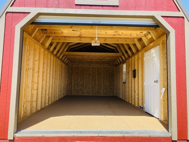 Lofted Barn Garage - 12x24