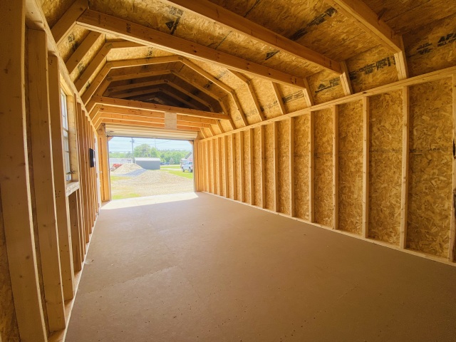 Lofted Barn Garage - 12x24