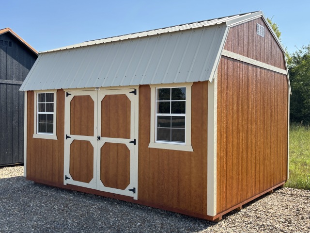 Side Lofted Barn - 12x16