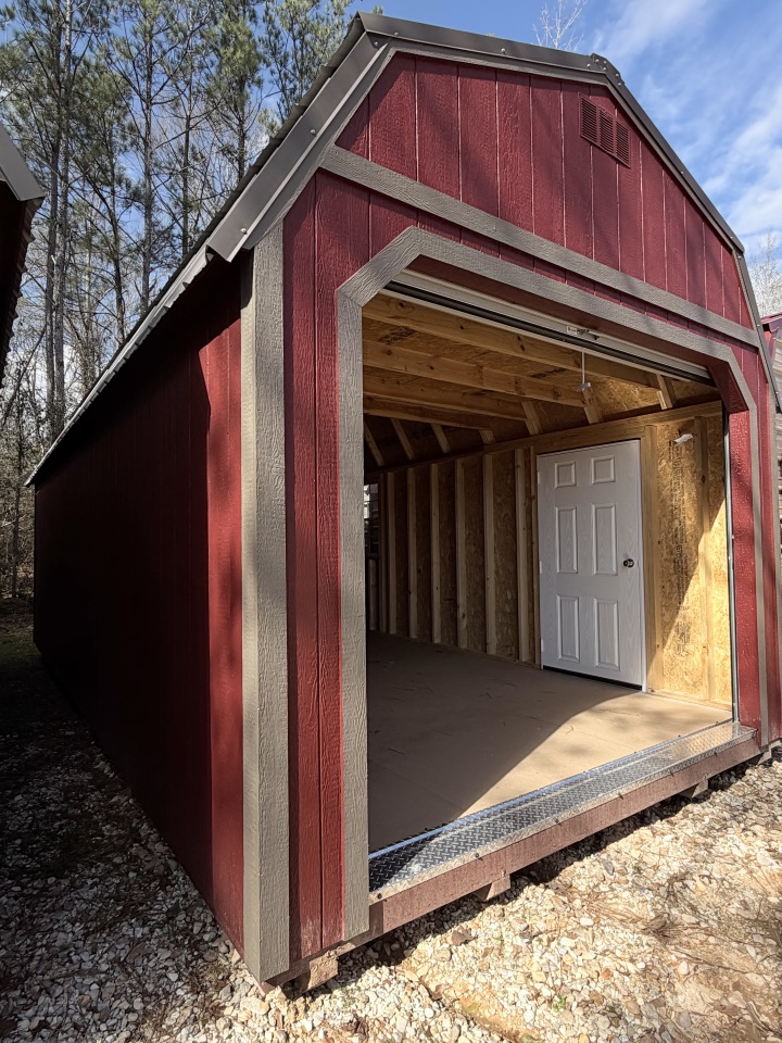 Lofted Barn Garage - 12x24