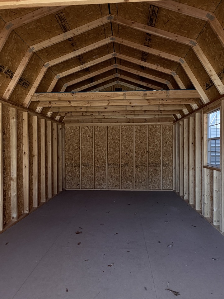 Lofted Barn Garage - 12x24