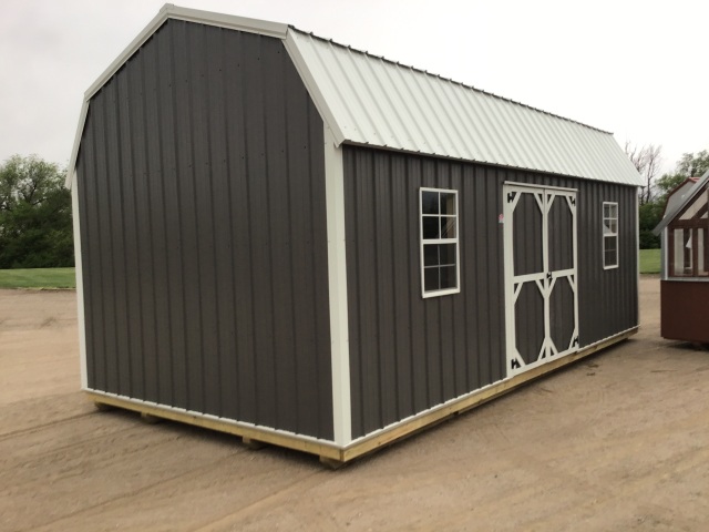 Side Lofted Barn - 12x24