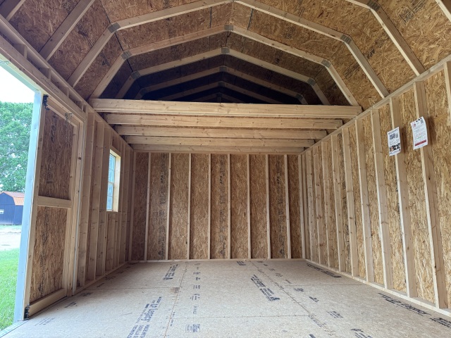 Side Lofted Barn - 12x24