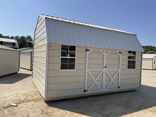 Side Lofted Barn - 12x16
