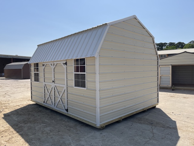Side Lofted Barn - 12x16