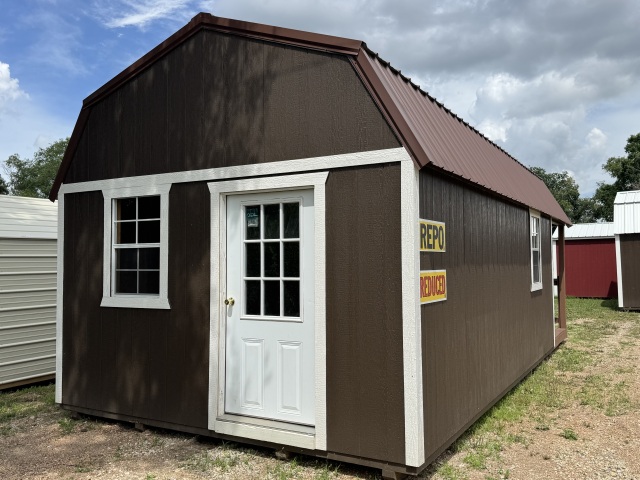 Side Lofted Barn Cabin - 12x26