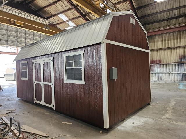 Side Lofted Barn - 12x24
