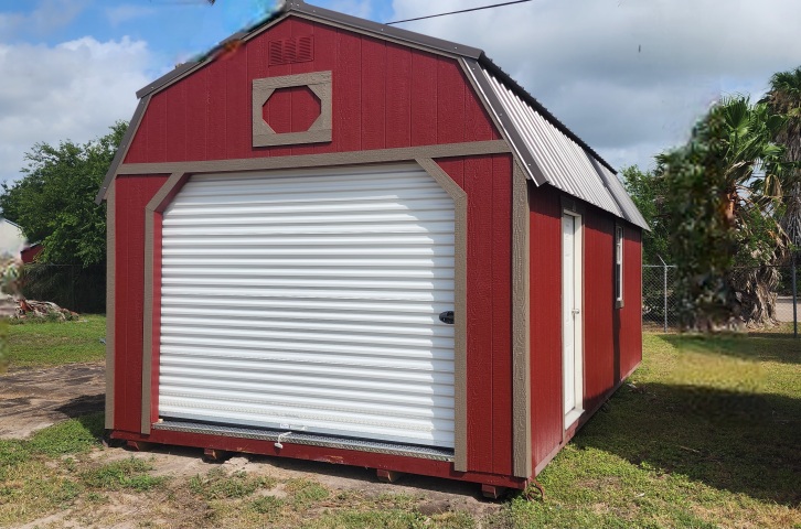 Lofted Barn Garage - 12x24