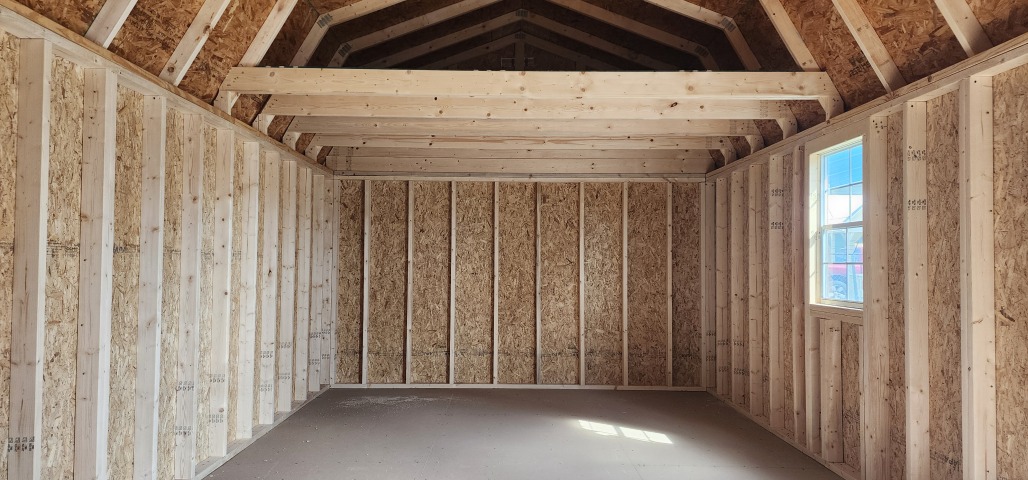Lofted Barn Garage - 12x24
