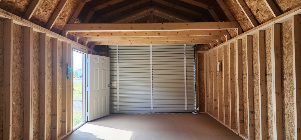 Lofted Barn Garage - 12x24
