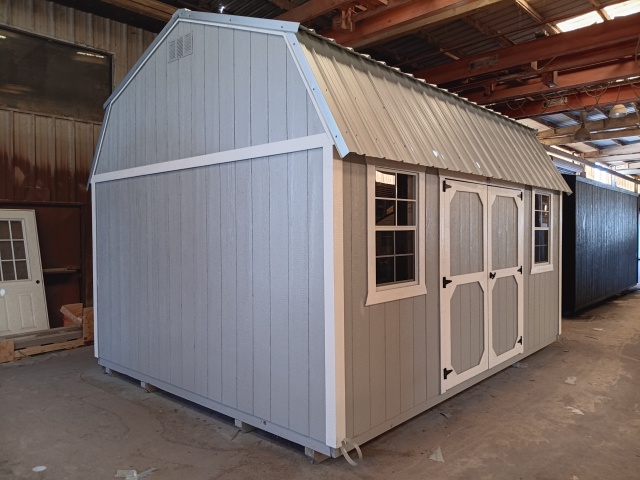 Side Lofted Barn - 12x16