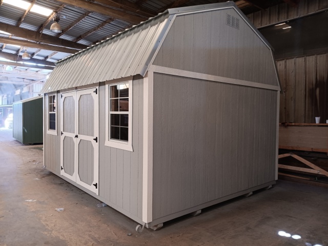 Side Lofted Barn - 12x16