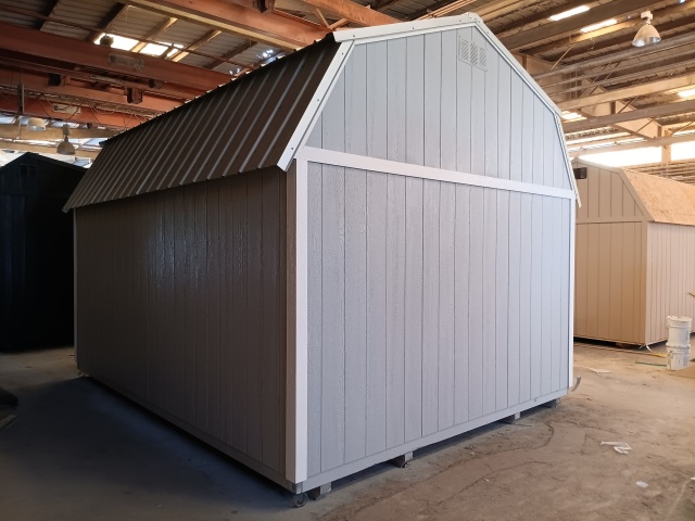 Side Lofted Barn - 12x16