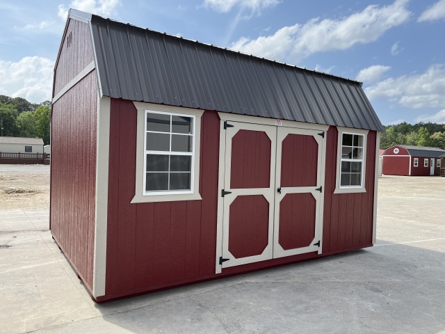 Side Lofted Barn - 12x16