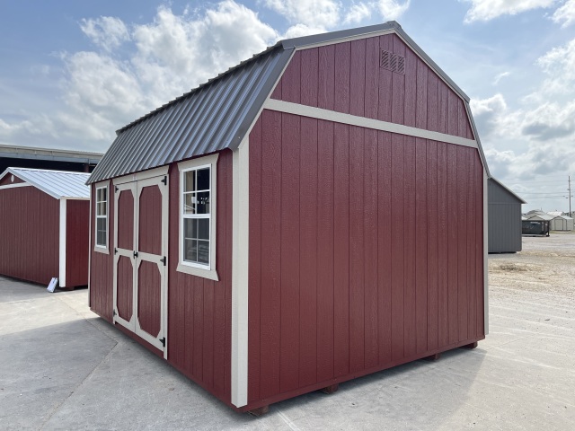 Side Lofted Barn - 12x16