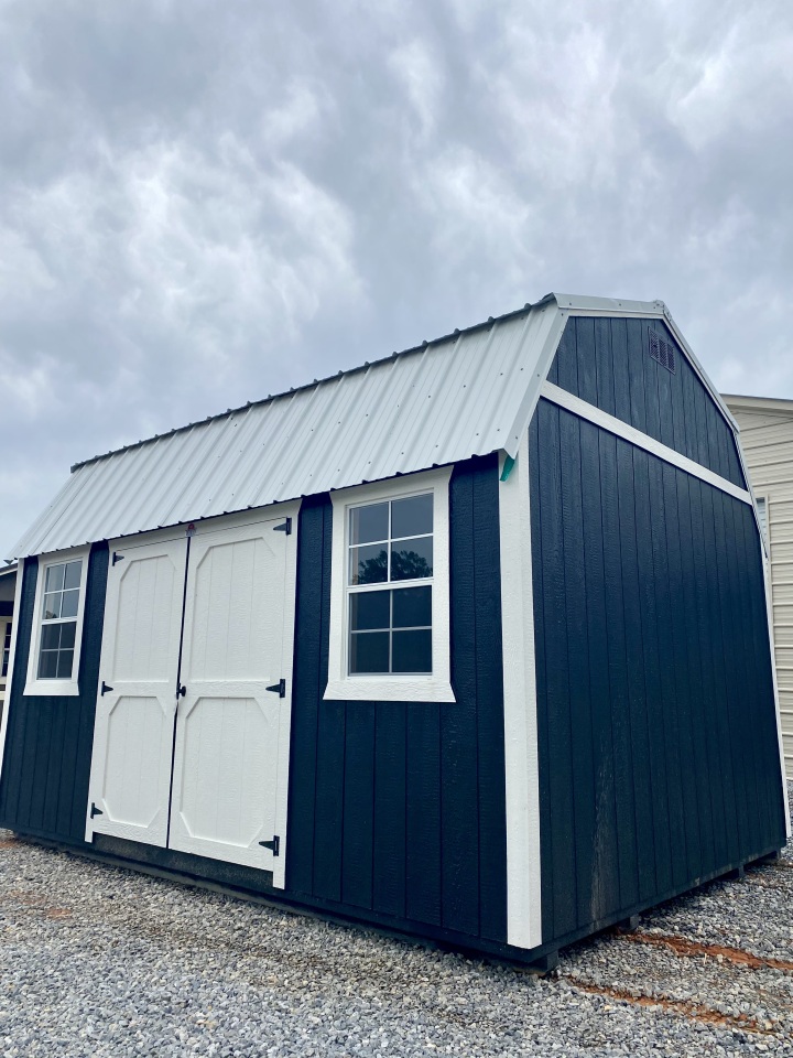 Side Lofted Barn - 12x16