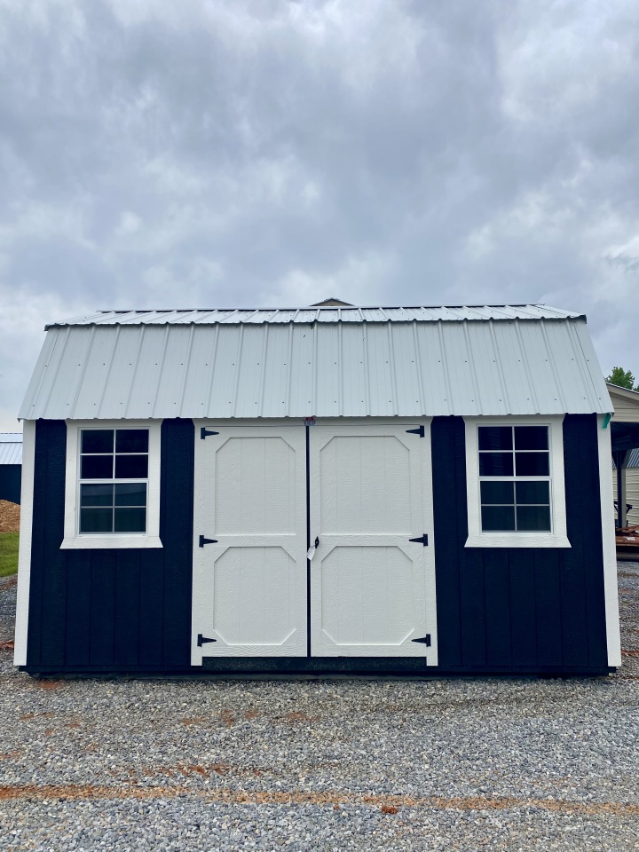 Side Lofted Barn - 12x16