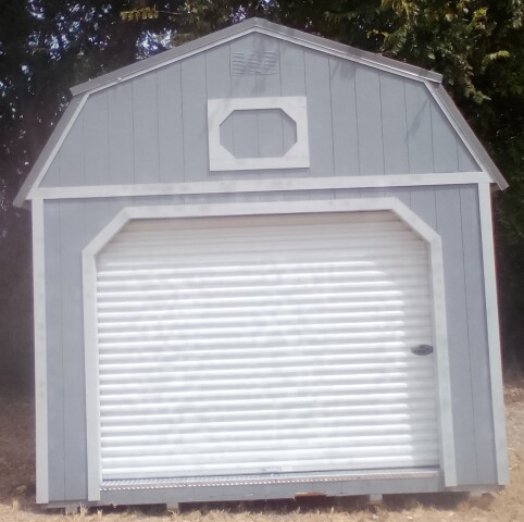 Side Lofted Barn - 12x24
