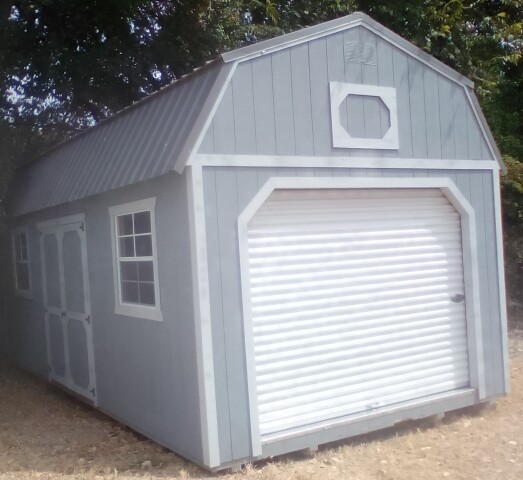 Side Lofted Barn - 12x24