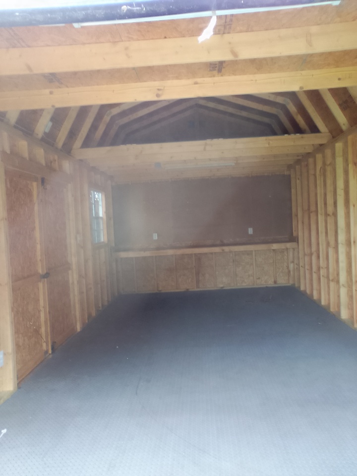 Side Lofted Barn - 12x24