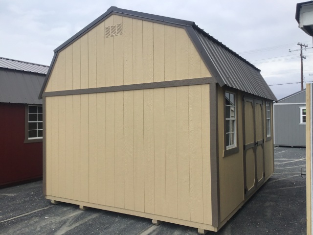 Side Lofted Barn - 12x16