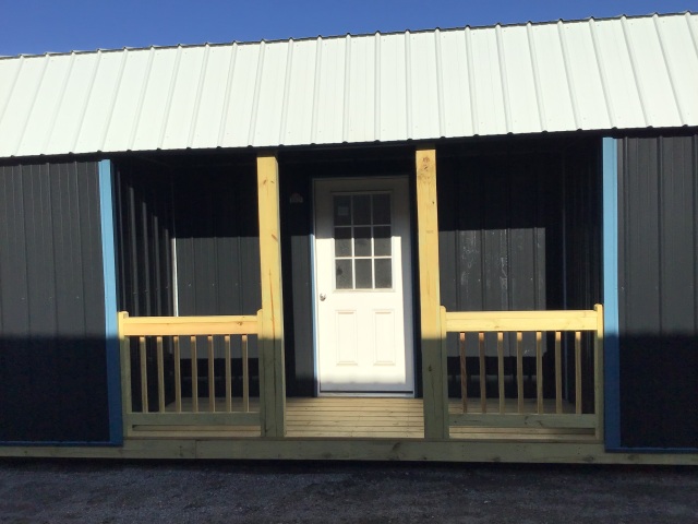 Side Lofted Barn Cabin - 16x40