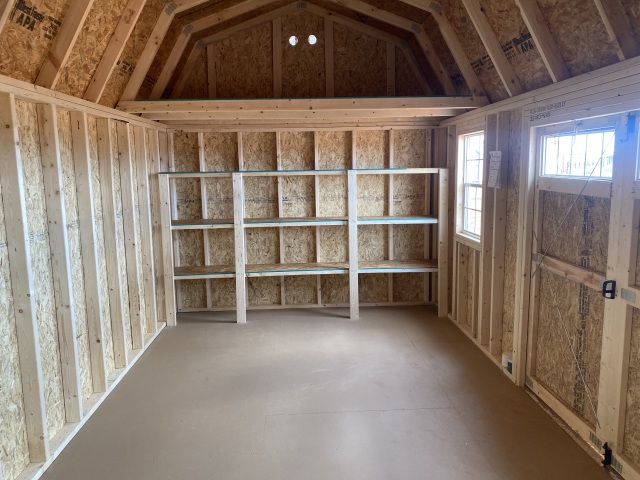 Side Lofted Barn - 10x20