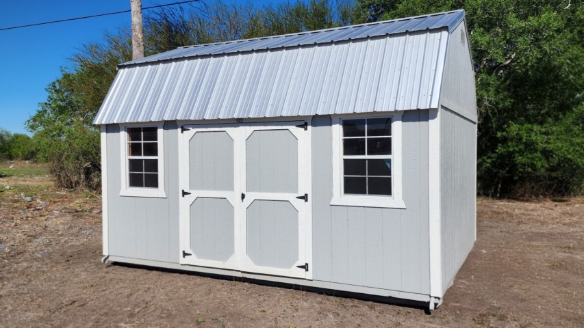 Side Lofted Barn - 12x16