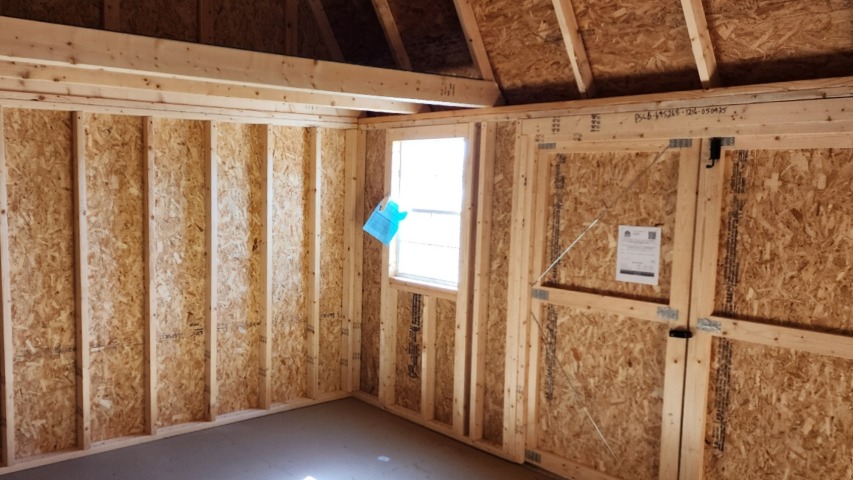 Side Lofted Barn - 12x16