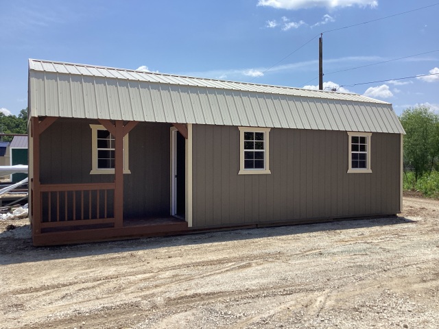 Side Lofted Barn Cabin - 12x32