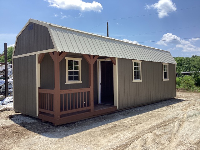 Side Lofted Barn Cabin - 12x32