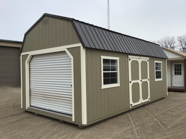 Side Lofted Barn - 12x24