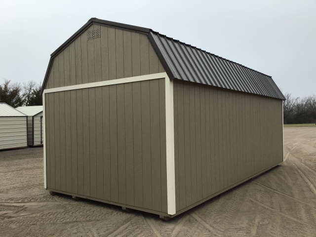 Side Lofted Barn - 12x24