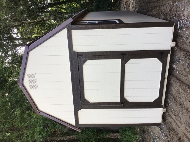 Side Lofted Barn - 8x16