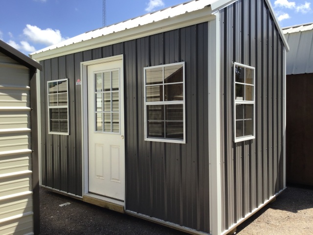 Side Lofted Utility - 8x12