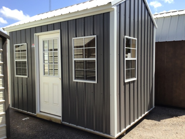 Side Lofted Utility - 8x12