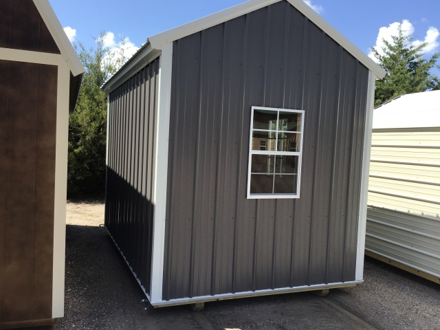Side Lofted Utility - 8x12