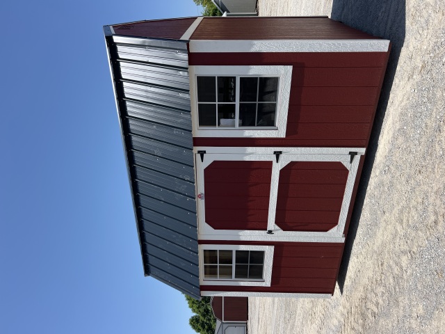 Side Lofted Barn - 8x12