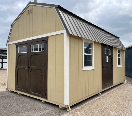 Side Lofted Barn - 12x20