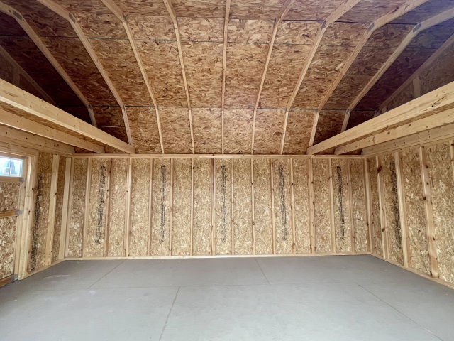 Side Lofted Barn - 12x20