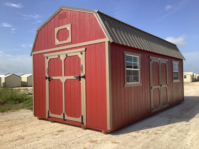 Side Lofted Barn - 12x24